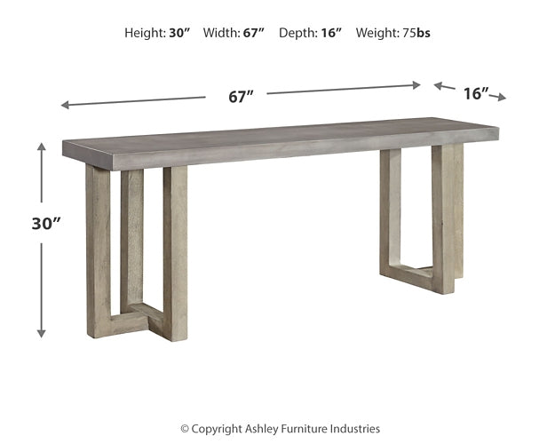 Ashley Express - Lockthorne Console Sofa Table at Towne & Country Furniture (AL) furniture, home furniture, home decor, sofa, bedding