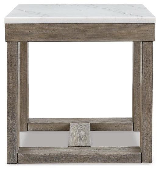 Ashley Express - Loyaska Square End Table at Towne & Country Furniture (AL) furniture, home furniture, home decor, sofa, bedding