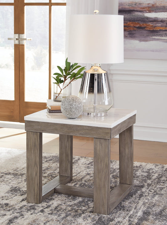 Ashley Express - Loyaska Square End Table at Towne & Country Furniture (AL) furniture, home furniture, home decor, sofa, bedding