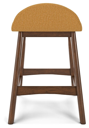 Ashley Express - Lyncott Counter Height Dining Table and 4 Barstools at Towne & Country Furniture (AL) furniture, home furniture, home decor, sofa, bedding