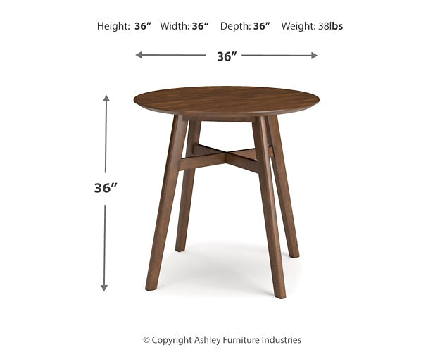 Ashley Express - Lyncott Counter Height Dining Table and 4 Barstools at Towne & Country Furniture (AL) furniture, home furniture, home decor, sofa, bedding