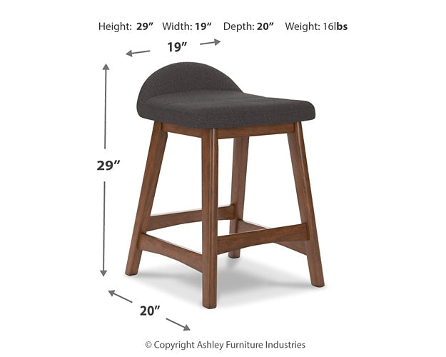 Ashley Express - Lyncott Counter Height Dining Table and 4 Barstools at Towne & Country Furniture (AL) furniture, home furniture, home decor, sofa, bedding