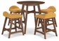Ashley Express - Lyncott Counter Height Dining Table and 4 Barstools at Towne & Country Furniture (AL) furniture, home furniture, home decor, sofa, bedding