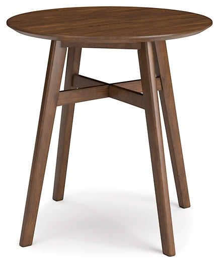 Ashley Express - Lyncott Counter Height Dining Table and 4 Barstools at Towne & Country Furniture (AL) furniture, home furniture, home decor, sofa, bedding
