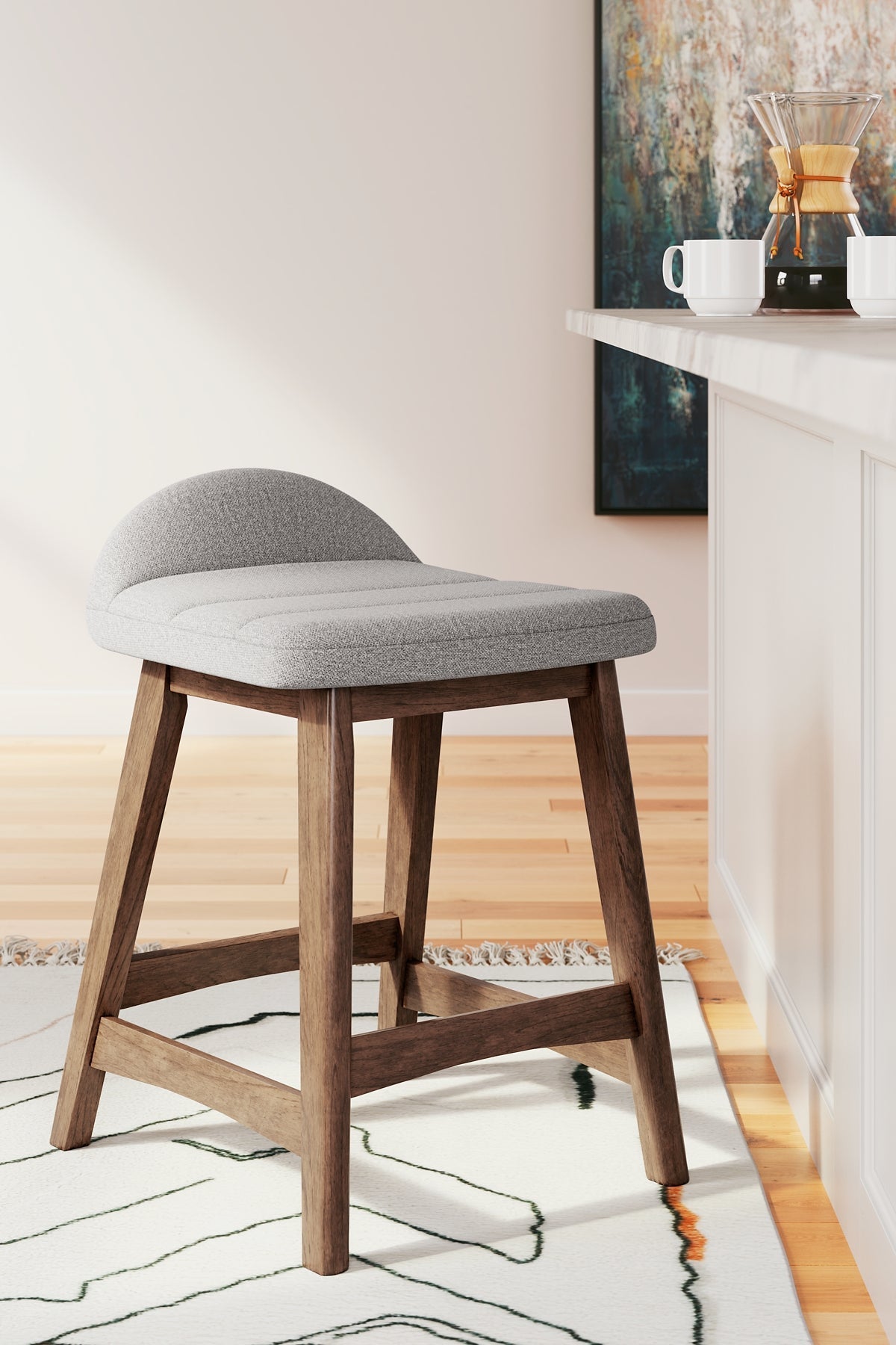 Ashley Express - Lyncott Counter Height Dining Table and 4 Barstools at Towne & Country Furniture (AL) furniture, home furniture, home decor, sofa, bedding