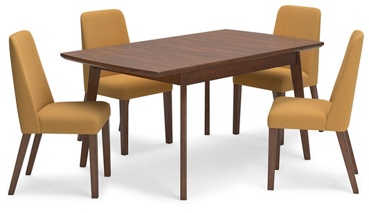 Ashley Express - Lyncott Dining Table and 4 Chairs at Towne & Country Furniture (AL) furniture, home furniture, home decor, sofa, bedding