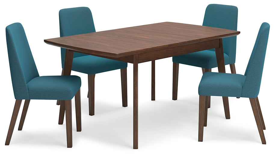 Ashley Express - Lyncott Dining Table and 4 Chairs at Towne & Country Furniture (AL) furniture, home furniture, home decor, sofa, bedding