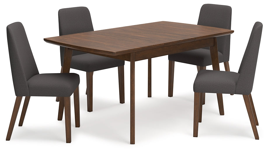 Ashley Express - Lyncott Dining Table and 4 Chairs at Towne & Country Furniture (AL) furniture, home furniture, home decor, sofa, bedding