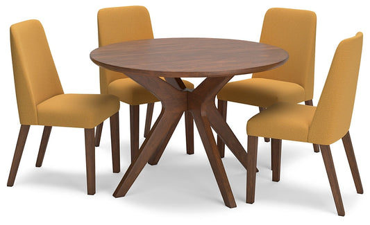 Ashley Express - Lyncott Dining Table and 4 Chairs at Towne & Country Furniture (AL) furniture, home furniture, home decor, sofa, bedding