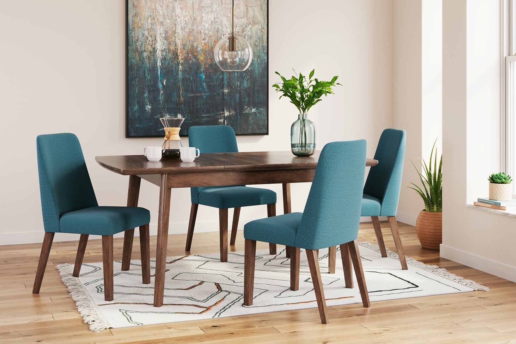 Ashley Express - Lyncott Dining Table and 4 Chairs at Towne & Country Furniture (AL) furniture, home furniture, home decor, sofa, bedding