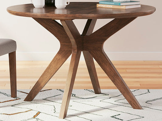 Ashley Express - Lyncott Round Dining Room Table at Towne & Country Furniture (AL) furniture, home furniture, home decor, sofa, bedding