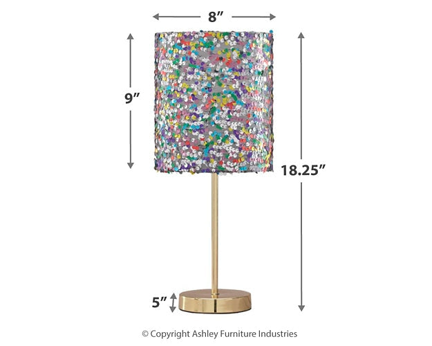 Ashley Express - Maddy Metal Table Lamp (1/CN) at Towne & Country Furniture (AL) furniture, home furniture, home decor, sofa, bedding