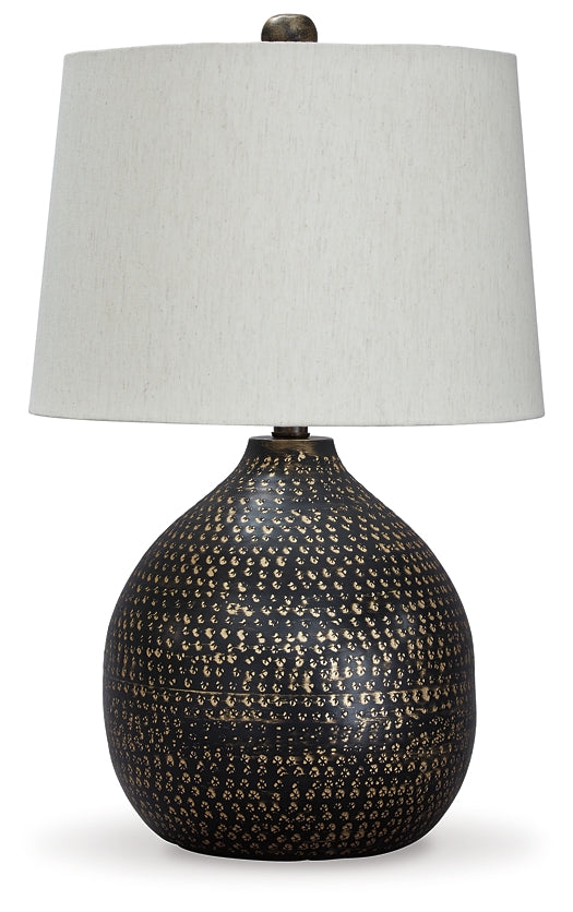 Ashley Express - Maire Metal Table Lamp (1/CN) at Towne & Country Furniture (AL) furniture, home furniture, home decor, sofa, bedding