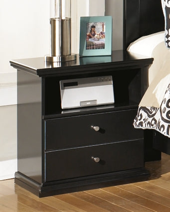 Ashley Express - Maribel One Drawer Night Stand at Towne & Country Furniture (AL) furniture, home furniture, home decor, sofa, bedding