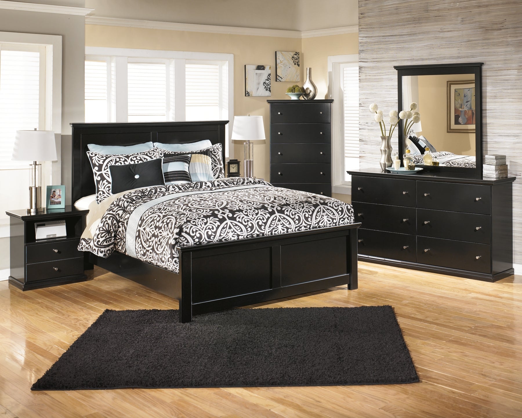 Ashley Express - Maribel One Drawer Night Stand at Towne & Country Furniture (AL) furniture, home furniture, home decor, sofa, bedding