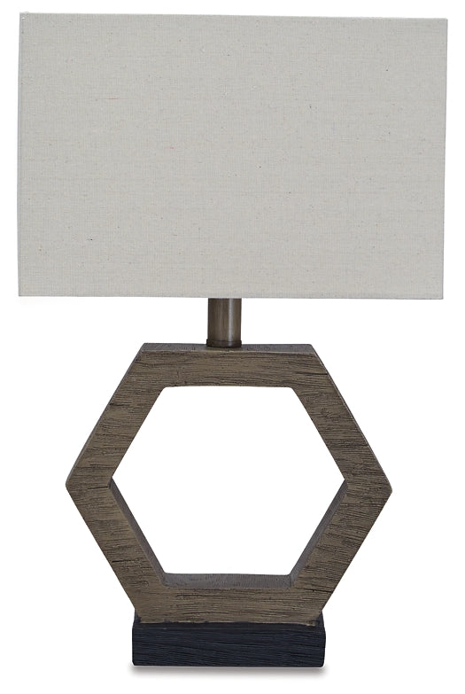 Ashley Express - Marilu Poly Table Lamp (1/CN) at Towne & Country Furniture (AL) furniture, home furniture, home decor, sofa, bedding