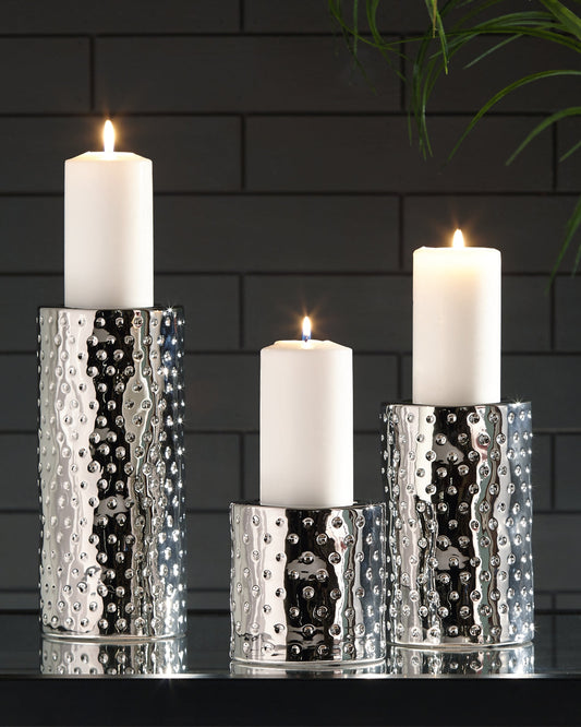 Ashley Express - Marisa Candle Holder Set (3/CN) at Towne & Country Furniture (AL) furniture, home furniture, home decor, sofa, bedding