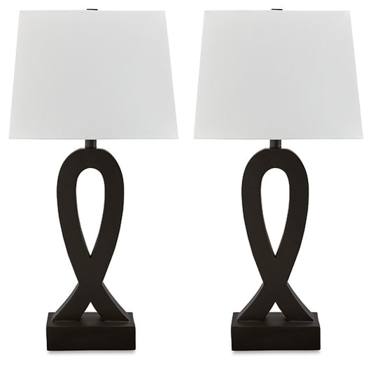 Ashley Express - Markellton Poly Table Lamp (2/CN) at Towne & Country Furniture (AL) furniture, home furniture, home decor, sofa, bedding