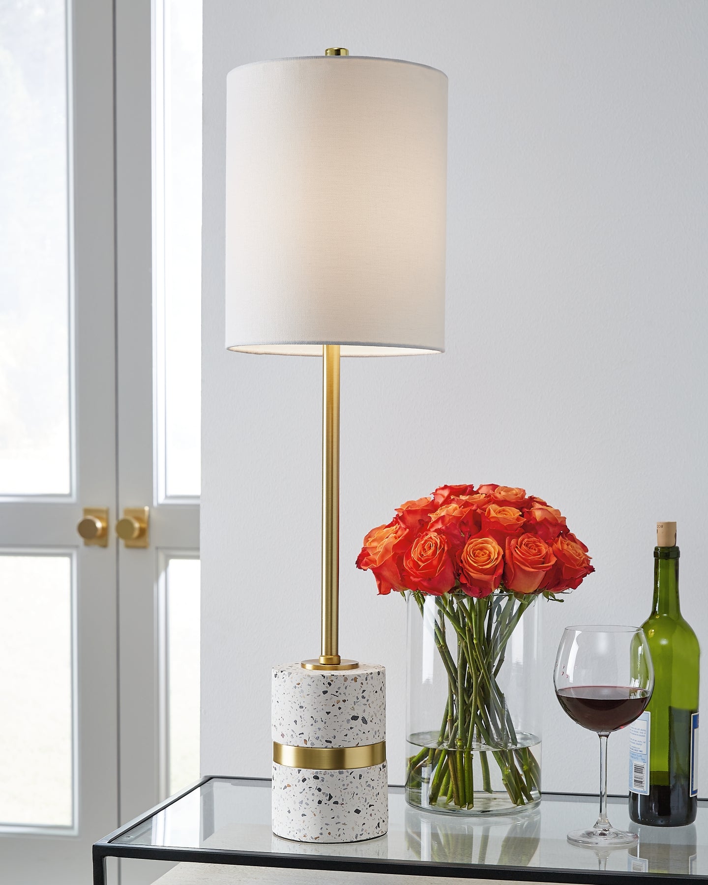Ashley Express - Maywick Metal Table Lamp (1/CN) at Towne & Country Furniture (AL) furniture, home furniture, home decor, sofa, bedding