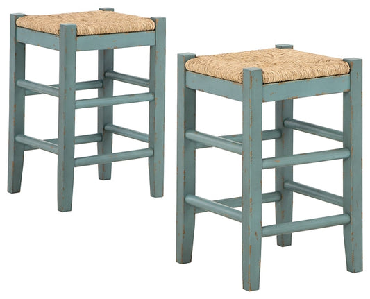 Ashley Express - Mirimyn Counter Height Bar Stool (Set of 2) at Towne & Country Furniture (AL) furniture, home furniture, home decor, sofa, bedding
