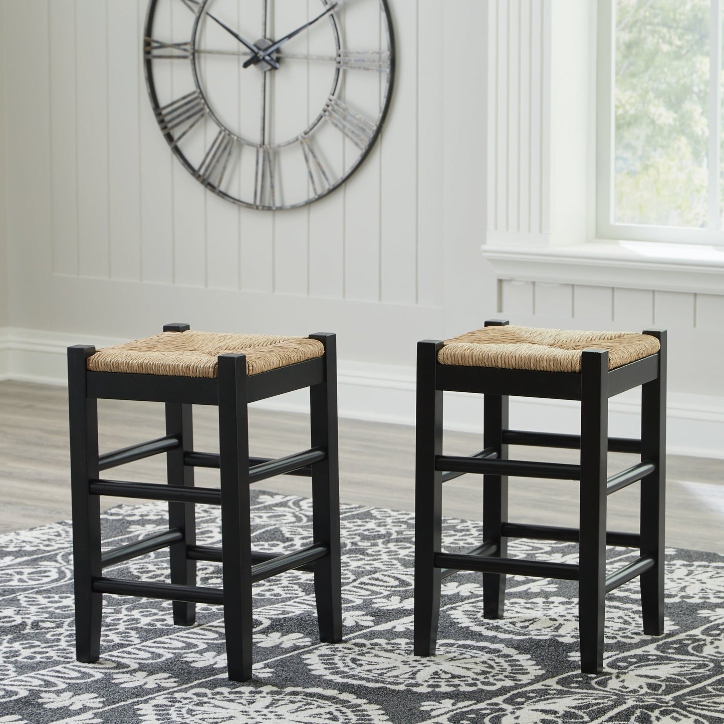 Ashley Express - Mirimyn Counter Height Bar Stool (Set of 2) at Towne & Country Furniture (AL) furniture, home furniture, home decor, sofa, bedding