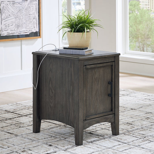 Ashley Express - Montillan Chair Side End Table at Towne & Country Furniture (AL) furniture, home furniture, home decor, sofa, bedding
