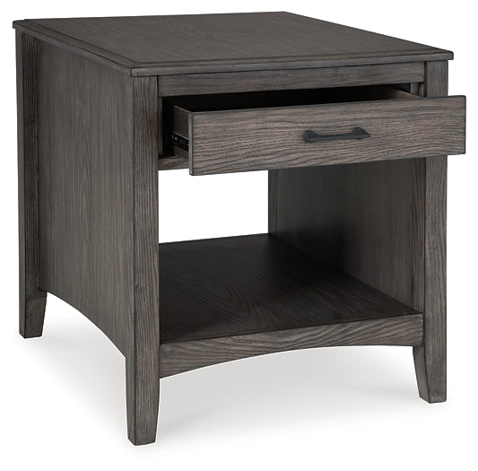 Ashley Express - Montillan Coffee Table with 1 End Table at Towne & Country Furniture (AL) furniture, home furniture, home decor, sofa, bedding