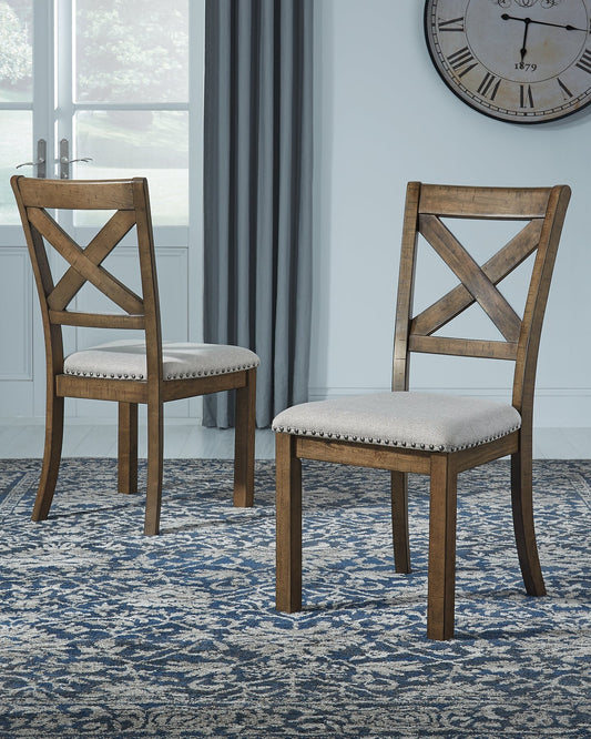 Ashley Express - Moriville Dining Chair (Set of 2) at Towne & Country Furniture (AL) furniture, home furniture, home decor, sofa, bedding
