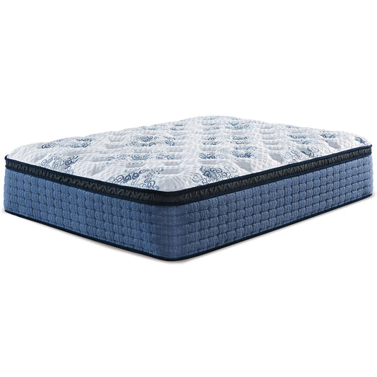 Ashley Express - Mt Dana Euro Top Mattress with Foundation at Towne & Country Furniture (AL) furniture, home furniture, home decor, sofa, bedding