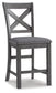 Ashley Express - Myshanna Counter Height Bar Stool (Set of 2) at Towne & Country Furniture (AL) furniture, home furniture, home decor, sofa, bedding