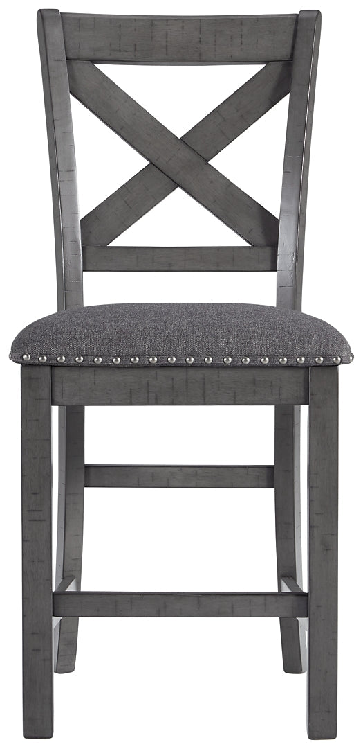 Ashley Express - Myshanna Counter Height Bar Stool (Set of 2) at Towne & Country Furniture (AL) furniture, home furniture, home decor, sofa, bedding