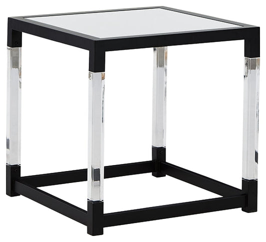 Ashley Express - Nallynx Square End Table at Towne & Country Furniture (AL) furniture, home furniture, home decor, sofa, bedding