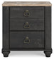 Ashley Express - Nanforth Two Drawer Night Stand at Towne & Country Furniture (AL) furniture, home furniture, home decor, sofa, bedding