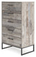 Ashley Express - Neilsville Five Drawer Chest at Towne & Country Furniture (AL) furniture, home furniture, home decor, sofa, bedding