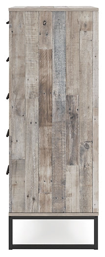 Ashley Express - Neilsville Five Drawer Chest at Towne & Country Furniture (AL) furniture, home furniture, home decor, sofa, bedding