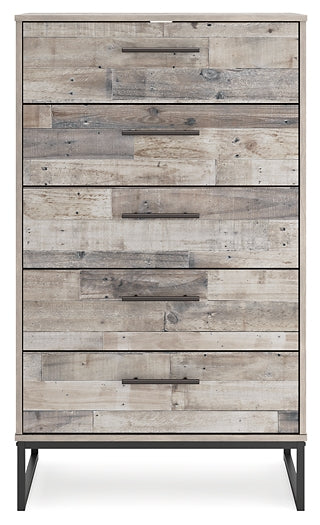 Ashley Express - Neilsville Five Drawer Chest at Towne & Country Furniture (AL) furniture, home furniture, home decor, sofa, bedding