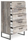 Ashley Express - Neilsville Five Drawer Chest at Towne & Country Furniture (AL) furniture, home furniture, home decor, sofa, bedding
