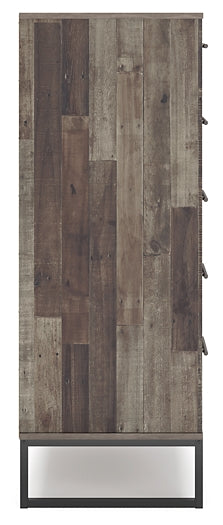 Ashley Express - Neilsville Five Drawer Chest at Towne & Country Furniture (AL) furniture, home furniture, home decor, sofa, bedding