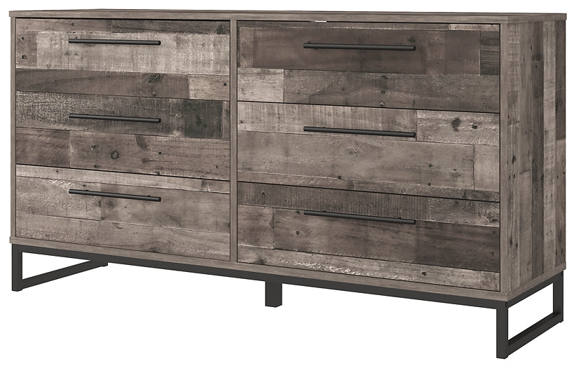 Ashley Express - Neilsville Six Drawer Dresser at Towne & Country Furniture (AL) furniture, home furniture, home decor, sofa, bedding