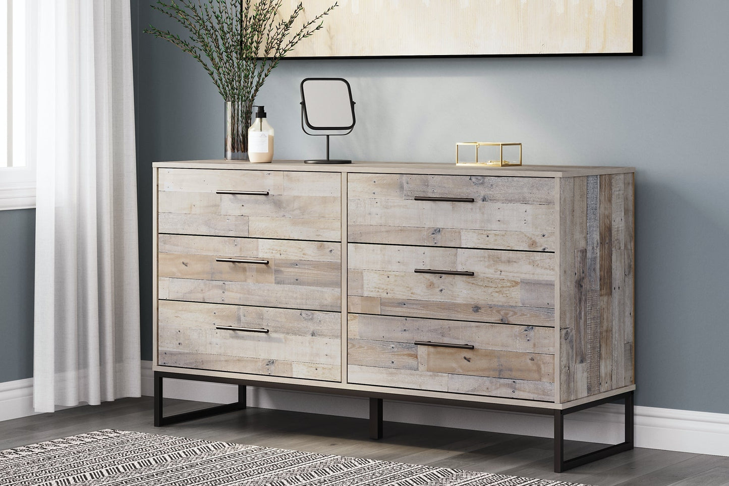 Ashley Express - Neilsville Six Drawer Dresser at Towne & Country Furniture (AL) furniture, home furniture, home decor, sofa, bedding