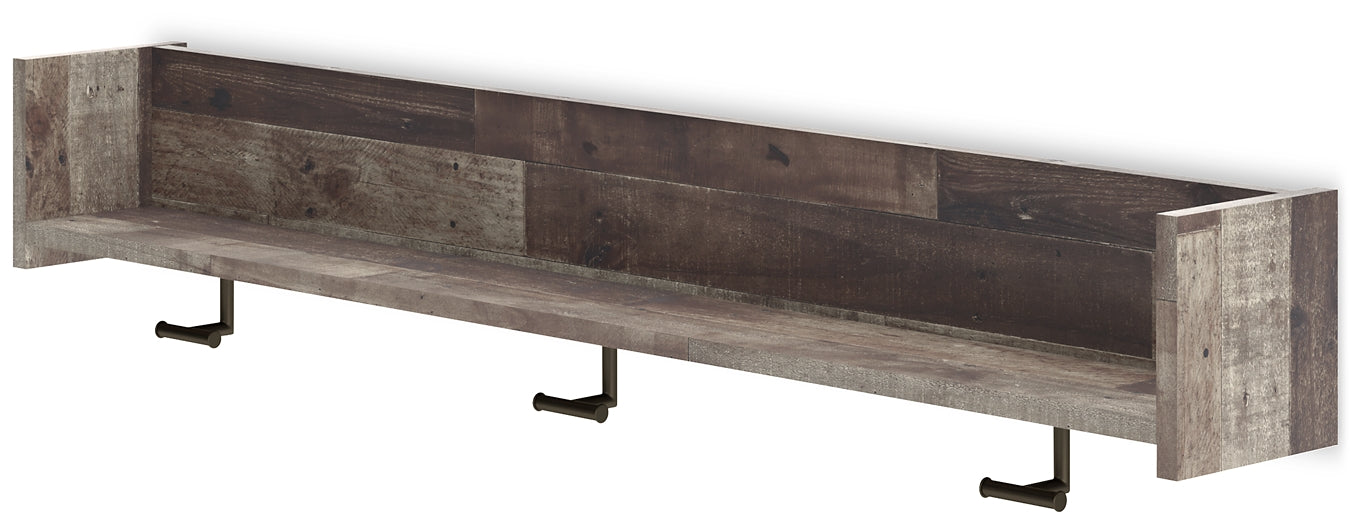 Ashley Express - Neilsville Wall Mounted Coat Rack w/Shelf at Towne & Country Furniture (AL) furniture, home furniture, home decor, sofa, bedding