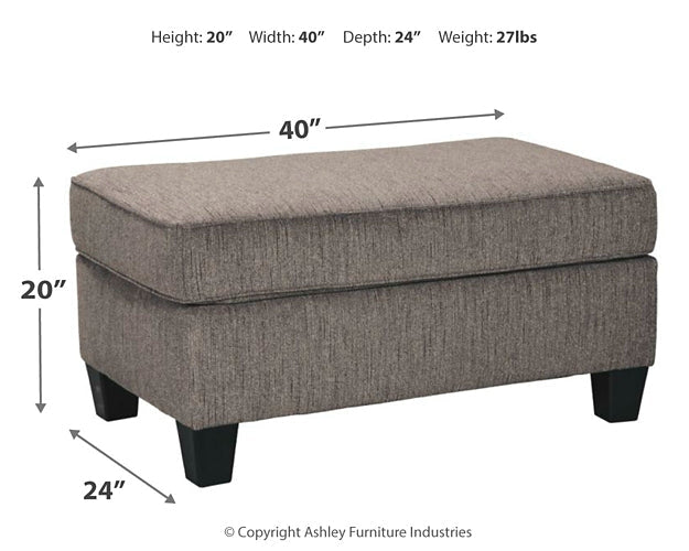 Ashley Express - Nemoli Ottoman at Towne & Country Furniture (AL) furniture, home furniture, home decor, sofa, bedding