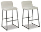Ashley Express - Nerison Bar Height Bar Stool (Set of 2) at Towne & Country Furniture (AL) furniture, home furniture, home decor, sofa, bedding