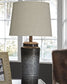 Ashley Express - Norbert Metal Table Lamp (2/CN) at Towne & Country Furniture (AL) furniture, home furniture, home decor, sofa, bedding