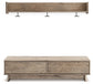 Ashley Express - Oliah Bench with Coat Rack at Towne & Country Furniture (AL) furniture, home furniture, home decor, sofa, bedding