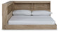 Ashley Express - Oliah  Bookcase Storage Bed at Towne & Country Furniture (AL) furniture, home furniture, home decor, sofa, bedding