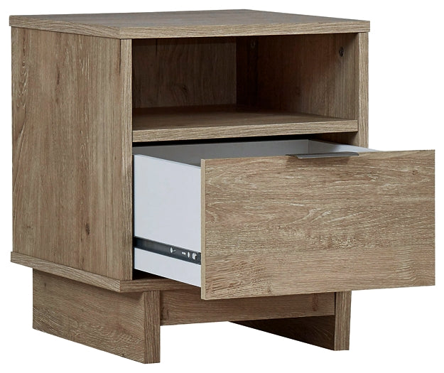 Ashley Express - Oliah One Drawer Night Stand at Towne & Country Furniture (AL) furniture, home furniture, home decor, sofa, bedding