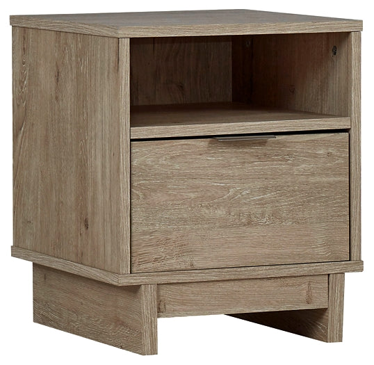 Ashley Express - Oliah One Drawer Night Stand at Towne & Country Furniture (AL) furniture, home furniture, home decor, sofa, bedding