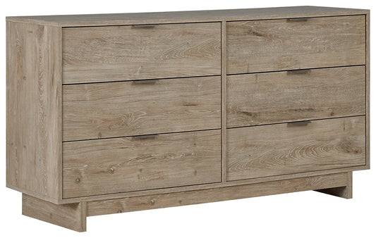 Ashley Express - Oliah Six Drawer Dresser at Towne & Country Furniture (AL) furniture, home furniture, home decor, sofa, bedding