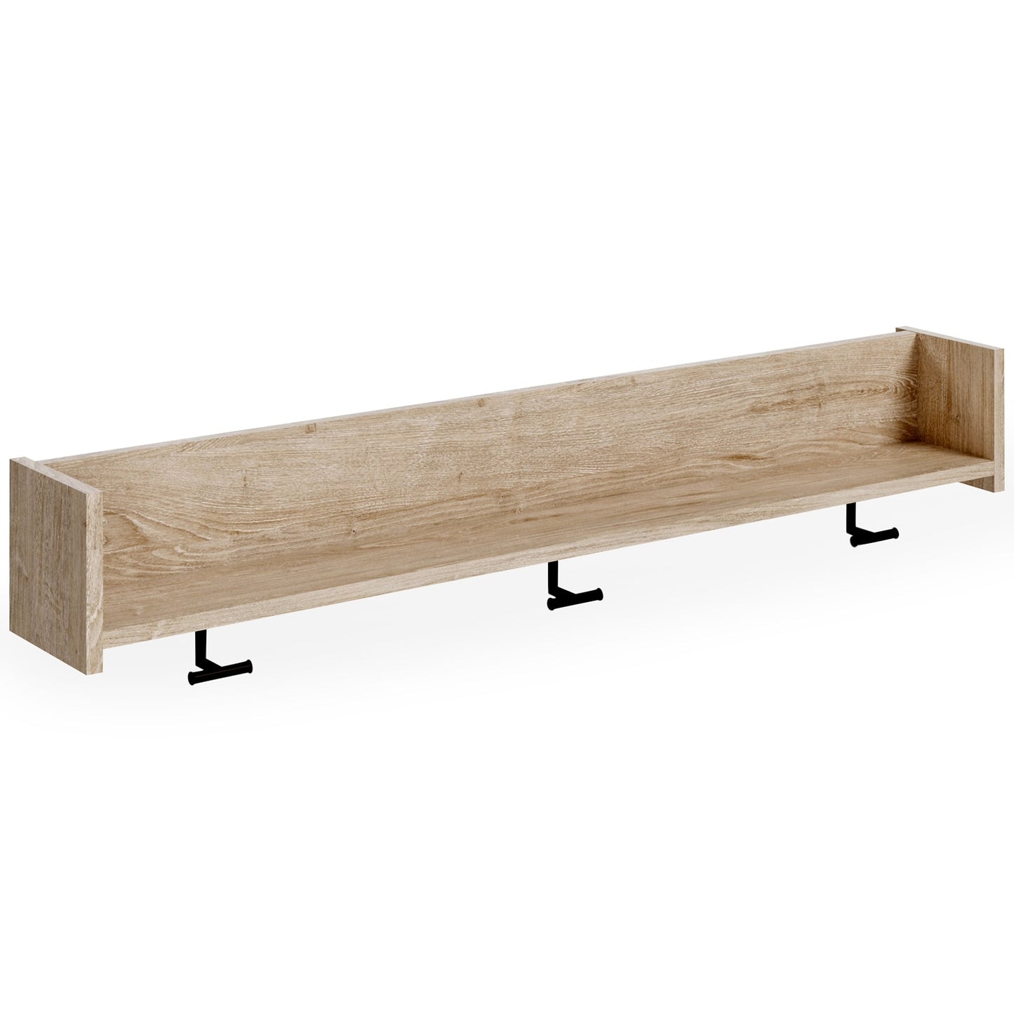 Ashley Express - Oliah Wall Mounted Coat Rack w/Shelf at Towne & Country Furniture (AL) furniture, home furniture, home decor, sofa, bedding